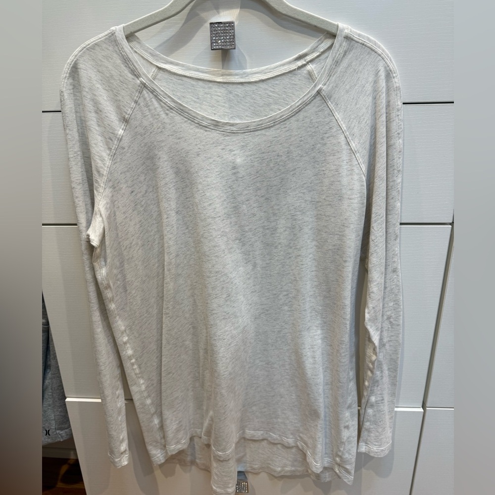 lululemon athletica Light Pink Long Sleeve Top